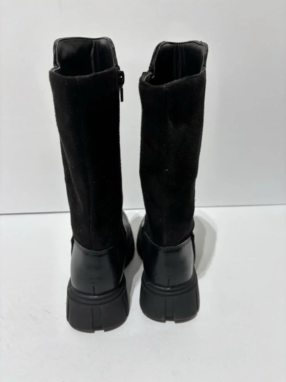 Sincerely Jules Kids’ Helen Black Zip Boots, Girls’ Size 13 M